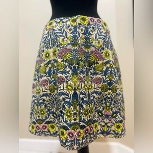 H&M multicolored mini-skirt. Like new!